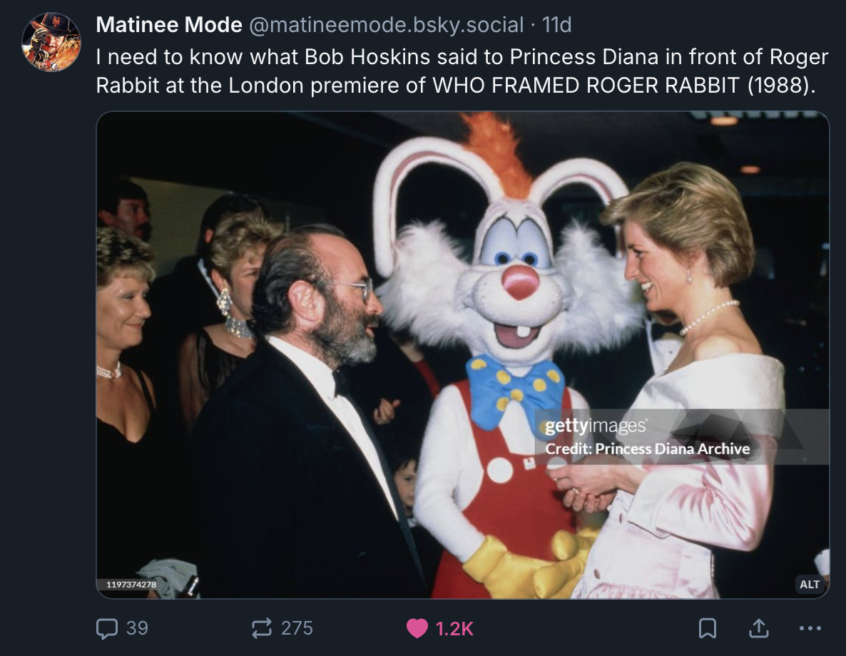 A Mastodon or Bluesky post