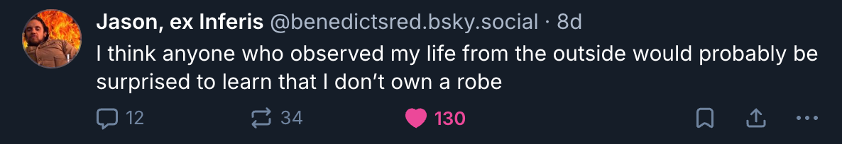 A Mastodon or Bluesky post