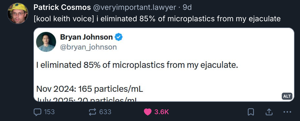 A Mastodon or Bluesky post