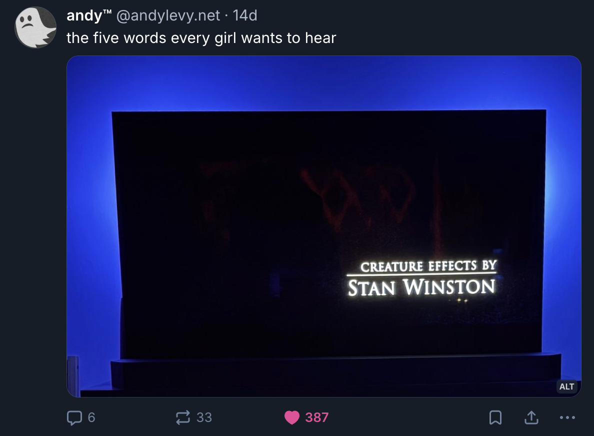 A Mastodon or Bluesky post