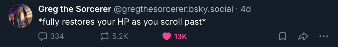 A Mastodon or Bluesky post