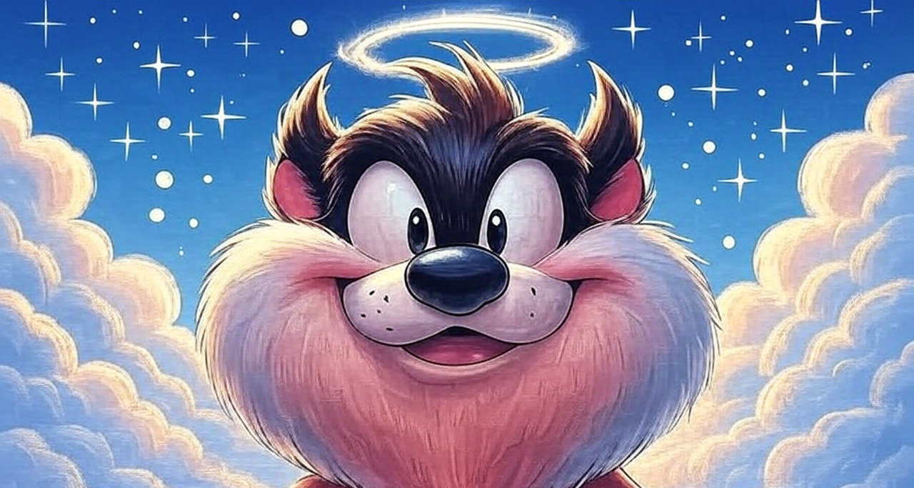 Taz as an angel